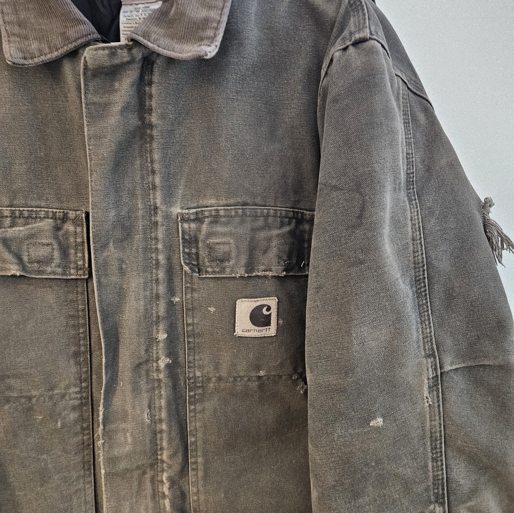 Carhartt Men's Black Jacket - Picture 5 of 16